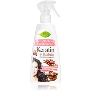 Bione Cosmetics Keratin + Caffeine öblítés nélküli kondicionáló spray -ben 260 ml kép