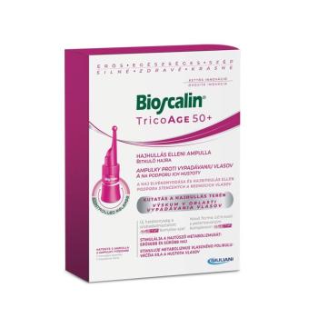BIOSCALIN TricoAge 50+ Hajhullás elleni ampulla ritkuló hajra (8x3,5ml) kép