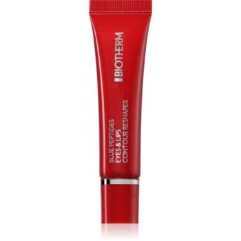 Biotherm Blue Peptides Eyes Lips Contour Reshaper bőrápoló a szem környékére és az ajkakra 15 ml kép