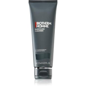 Biotherm Homme Basics Line Cleanser arctisztító gél szappan hozzáadása nélkül uraknak 125 ml kép