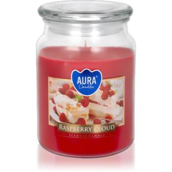 BISPOL Premium Line Raspberry Cloud illatgyertya 500 g