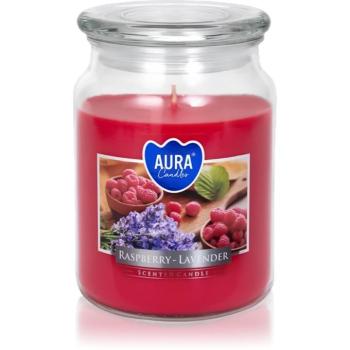 BISPOL Premium Line Raspberry -Lavender illatgyertya 500 g kép