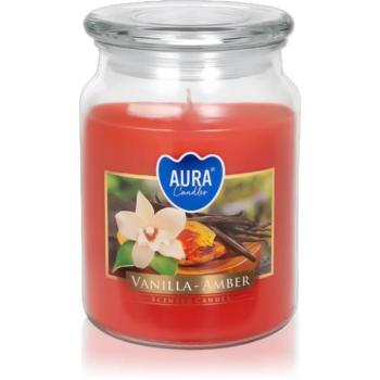 BISPOL Vanilla & Amber illatgyertya 500 ml kép