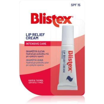 Blistex Lip Relief Cream balzsam a száraz és cserepes ajkakra SPF 15 6 ml kép