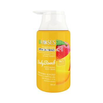 BODY BOMB hidratáló testápoló krém C- és E-vitaminnal, mangókivonattal 300 ml - NATURE OF AGIVA kép