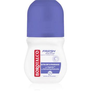 Borotalco Non-Stop Fresh Aquatic Flowers golyós dezodor 72 óra 50 ml kép