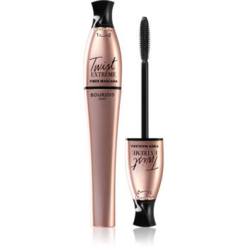 Bourjois Twist Extreme dúsító, hosszabbító szempillaspirál, mely szétválasztja a pillákat árnyalat 24 Black 8 ml kép