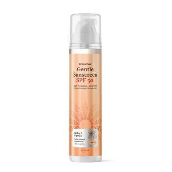 BrainMax Gyengéd Naptej, Baba és Család, SPF 50, 100 ml kép