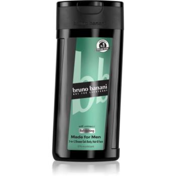 Bruno Banani Made for Men felfrissítő tusfürdő gél 3 az 1-ben uraknak 250 ml kép
