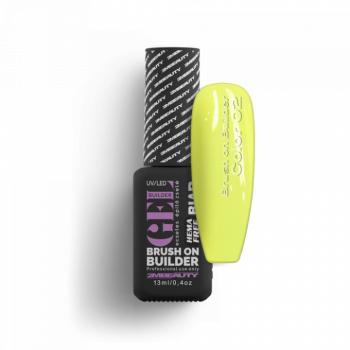 Brush On Builder Color 02 - HEMA Mentes Ecsetes Építőzselé (13 ml) kép