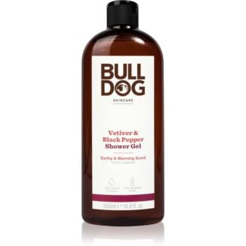 Bulldog Vetiver and Black Pepper fürdőgél férfiaknak 500 ml kép