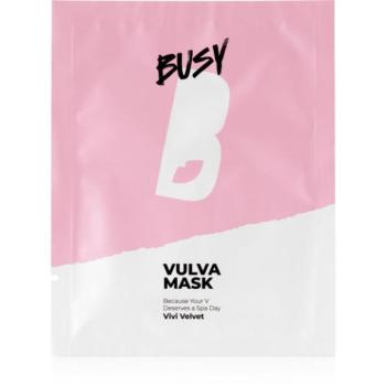 BusyB Vivi Velvet Vulva Mask maszk az intim részekre 1 db