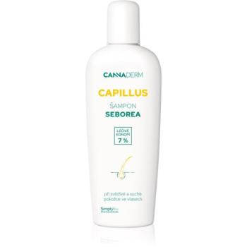 Cannaderm Capillus Seborea Shampoo gyógynövényes sampon az irritált fejbőrre 150 ml kép