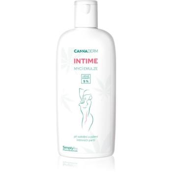 Cannaderm Intime Cleansing emulsion emulzió intim higiénára kender olajjal 200 ml kép