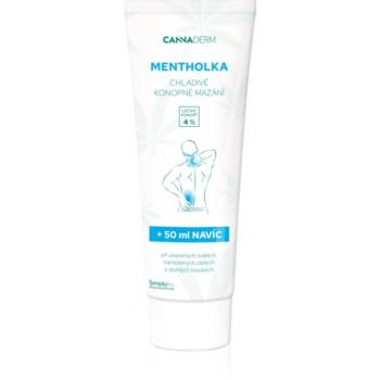 Cannaderm Mentholka hemp lubrication masszázskrém hűsítő hatással 250 ml kép