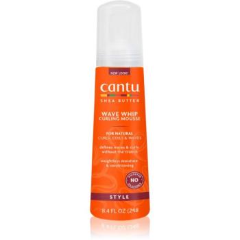 CANTU Shea Butter Curling Mousse hajformázó hab göndör hajra 248 ml kép