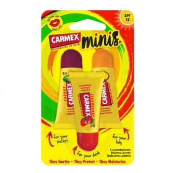 CARMEX Minis ajakápoló cseresznye, eper, ananász-menta (3x5g) kép