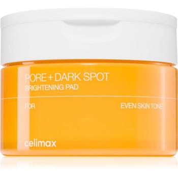 celimax Pore+Dark Spot Brightening Pad tonizáló párnák élénk és hidratált bőr 80 db kép