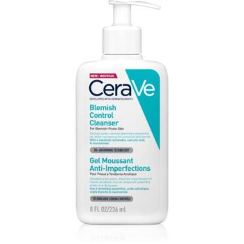 CeraVe Cleansers Blemish Control Cleanser tisztító gél a pattanásos bőr hibáira 236 ml kép
