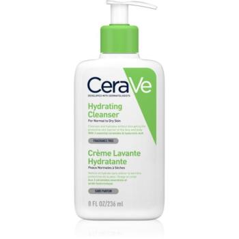 CeraVe Cleansers Hydrating Cleanser tisztító emulzió hidratáló hatással 236 ml kép