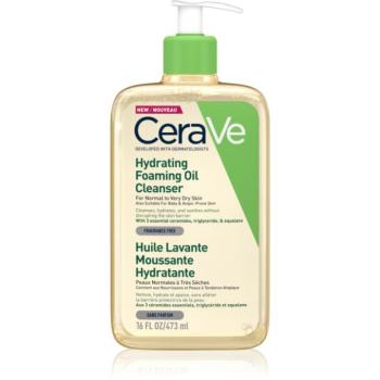 CeraVe Cleansers Hydrating Foaming Oil Cleanser tisztító olaj hidratáló hatással 473 ml kép