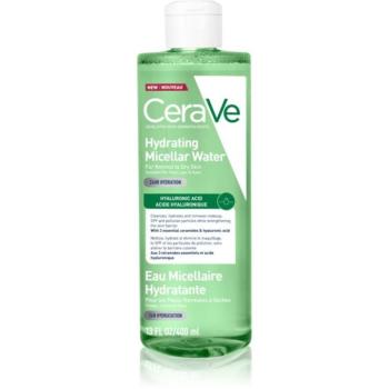 CeraVe Micellar Water Hydrating tisztító micellás víz normál és száraz bőrre 400 ml kép