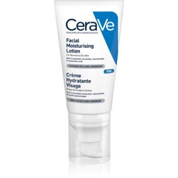CeraVe Moisturizers hidratáló ápolás normál és száraz bőrre 52 ml kép