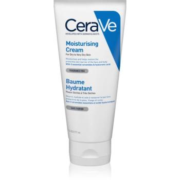 CeraVe Moisturizers hidratáló krém arcra és testre Száraz, nagyon száraz bőrre 177 ml kép