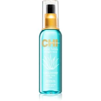 CHI Aloe Vera Curls Defined száraz olaj göndör hajra 89 ml kép