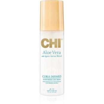 CHI Aloe Vera Moisturizing Curl Cream leöblítést nem igénylő spray a hullámos és göndör hajra 147 ml kép