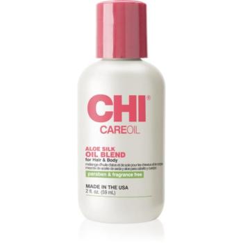 CHI Care Oil Aloe Silk Oil Blend hidratáló olaj haj és test 59 ml kép