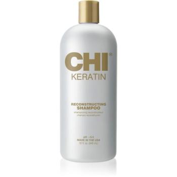 CHI Keratin Reconstructing Shampoo keratinos sampon száraz és rakoncátlan hajra 946 ml kép