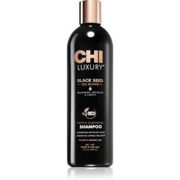 CHI Luxury Black Seed Oil Gentle Cleansing Shampoo finom állagú tisztító sampon 355 ml kép