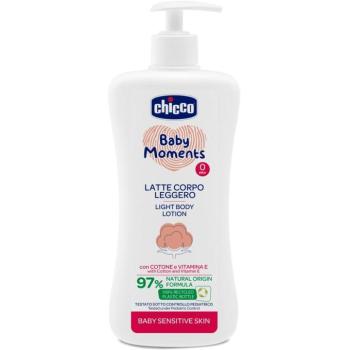Chicco Baby Moments Sensitive gyengéd testápoló tej 500 ml kép