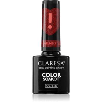 Claresa SoakOff UV/LED Color Kiss Me géles körömlakk árnyalat 5 g kép