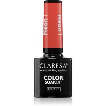 Claresa SoakOff UV/LED Color Neon géles körömlakk 5 g kép