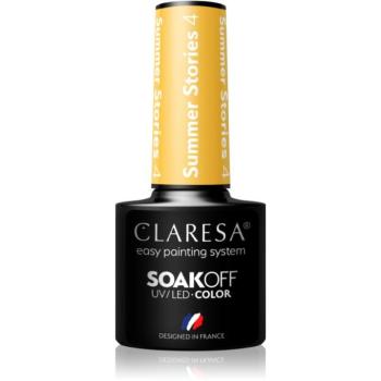 Claresa SoakOff UV/LED Color Summer Stories géles körömlakk árnyalat 4 5 g kép