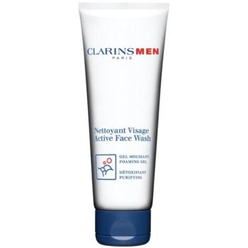 Clarins Men Active Face Wash tisztító habzó gél uraknak 125 ml kép