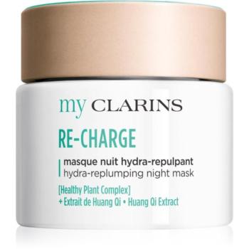 Clarins My Clarins Re-Charge Hydra-Replumping Night Mask energizáló arcmaszk a ragyogó bőrért 50 ml kép
