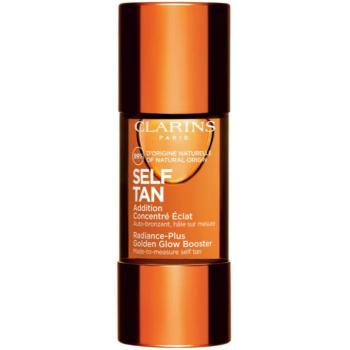 Clarins Self Tan Radiance-Plus Golden Glow Booster önbarnító készítmény az arcra 15 ml kép
