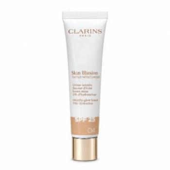Clarins Skin Illusion színező védő krém Tinted Moisturizer SPF 25 04 40 ml kép