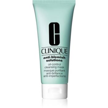 Clinique Anti-Blemish Solutions™ Oil-Control Cleansing Mask tisztító maszk kombinált és zsíros bőrre 100 ml kép