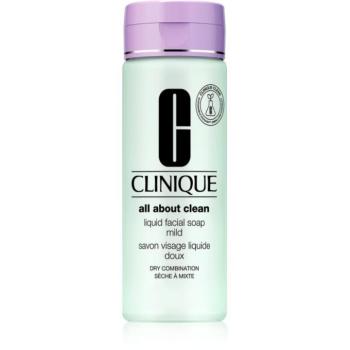 Clinique Liquid Facial Soap Mild folyékony szappan száraz és kombinált bőrre 200 ml kép