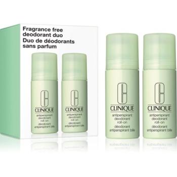 Clinique Mini Kit Fragrance Free Deodorant Duo golyós dezodor kép