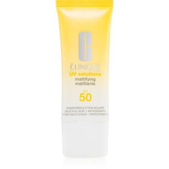 Clinique Sun UV Solutions Mattifying Sunscreen SPF 50 napozókrém arcra mattító hatással 40 ml kép