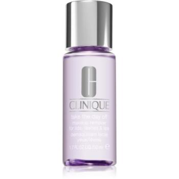 Clinique Take The Day Off™ Makeup Remover For Lids, Lashes & Lips kétfázisú festéklemosó szemre és az ajkakra 50 ml kép