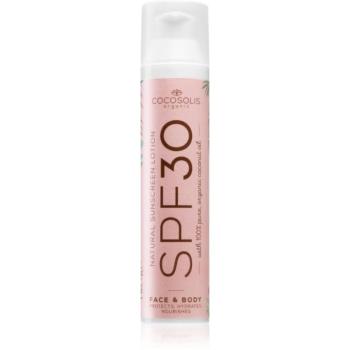 COCOSOLIS Natural Sunscreen Lotion védőkrém napozásra SPF 30 100 ml kép