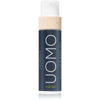 COCOSOLIS UOMO ápoló- és napvédő olaj védőfaktor nélkül uraknak Black Coconut 110 ml kép