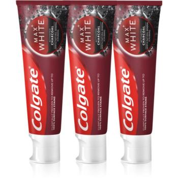 Colgate Max White Charcoal fehérítő fogkrém 3 x 75 ml kép