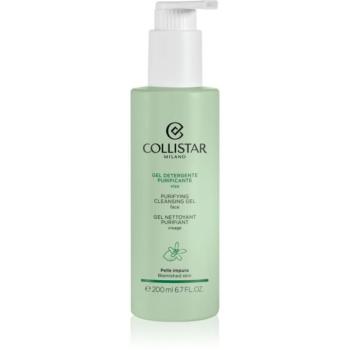 Collistar Cleansing Purifying Cleansing Gel gyengéd tisztító gél az arcra irritáció ellen 200 ml kép